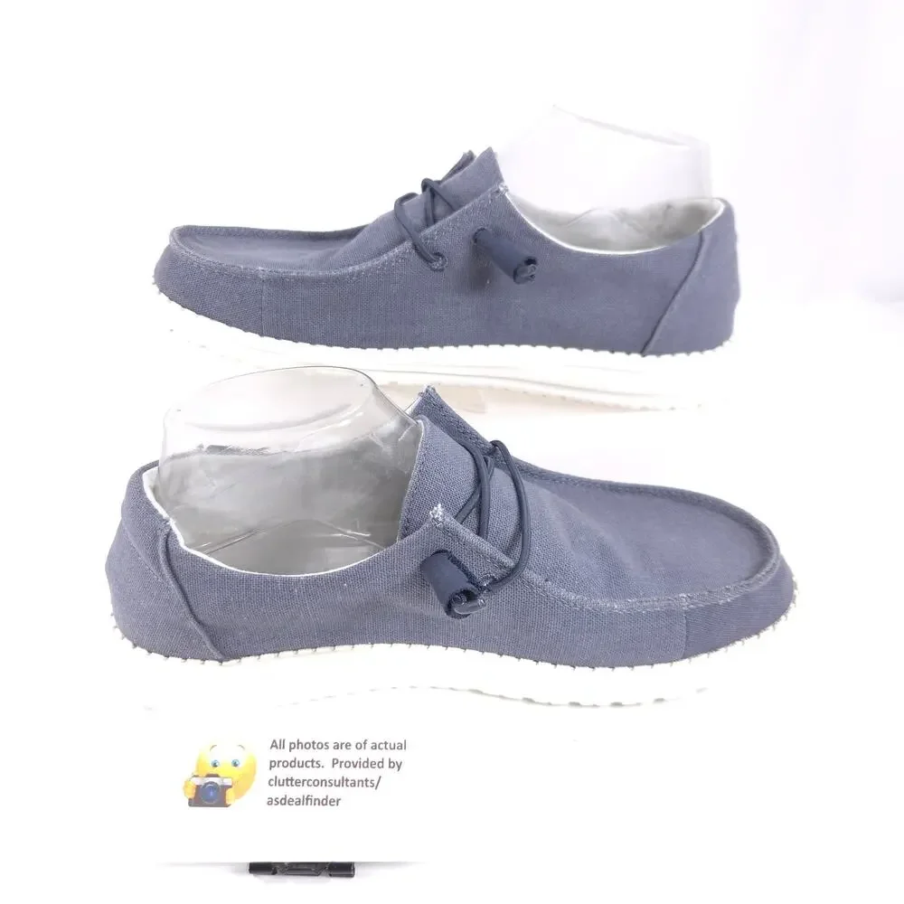 Hey Dude Wendy Lace Up Casual Shoe Womens Size 8 121412526 Gray